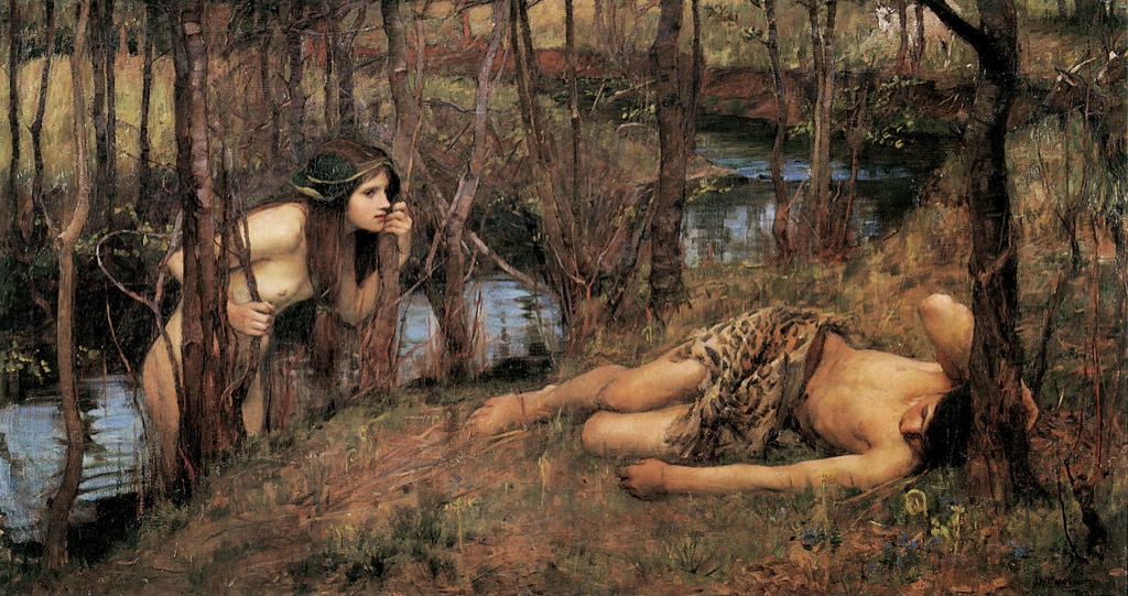 A Naiad by John William Waterhouse